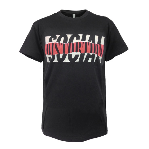 RARE SOCIAL DISTORTION T SHIRT Punk Rock 1990 NEW - Picture 1 of 6